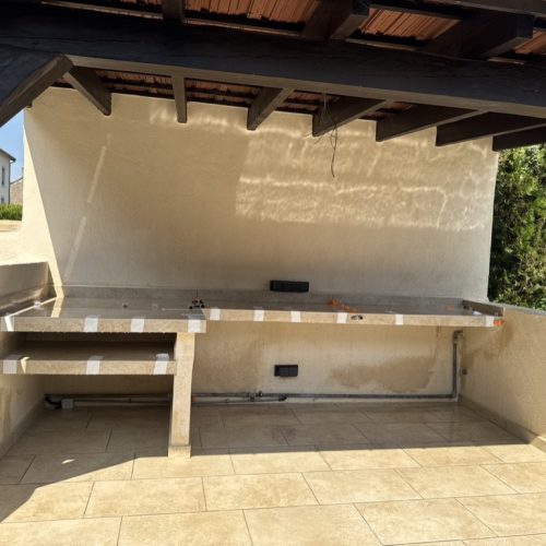 Ravalement de façade - Rénovation de terrasse et Cuisine été - Chantier à Rombas 57120