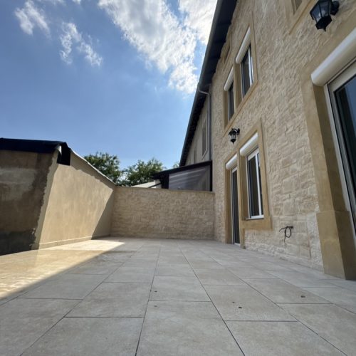 Ravalement de façade - Rénovation de terrasse et Cuisine été - Chantier à Rombas 57120